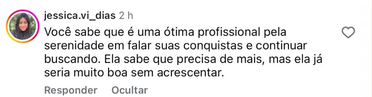 Depoimento de paciente da Dra. Ana Bettega